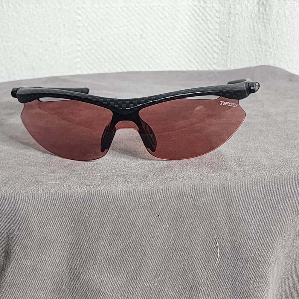 Tifosi Optics Slip Carbon High Speed Red Fototec Grilamid Frame #4165 Sunglasses